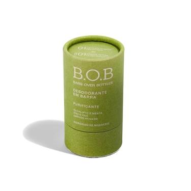 Imagem de B.O.B Bars Over Bottles Desodorante Purificante em Barra | Natural, vegano, livre de crueldade, sustentável, livre de plástico, waterless, 0% álcool, livre de alumínio