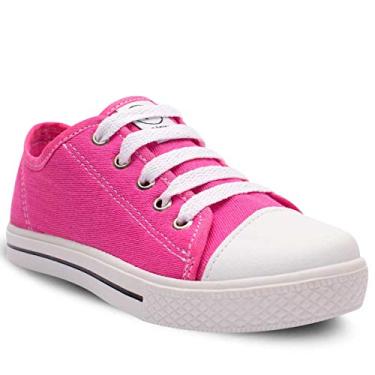 Imagem de Tenis Infantil Menina Menino Casual Masculino Feminino Moda Star 11.21 (Rosa Pink, BR, Criança de 4 a 8 anos, Numérico, 30)
