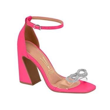 Imagem de Sandália Vizzano Cristal Salto Bloco Com Laço 6403 410 33/41