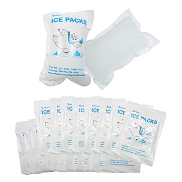 Imagem de 20 Packs Ice Packs for Shipping Frozen Food, Small Shipping Cold Packs for Perishables, Chocolate, Fish, Shipping Ice Pack in Mail, Dry Ice Packs for Coolers, 200ml, Absorb Water, Use after Freezing
