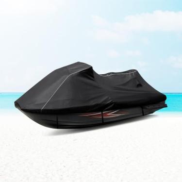 Imagem de Capa de jet ski atualizada 100% à prova d'água para Yamaha 2015-2020 VX Cruiser/VX Cruiser HO, 600D Oxford à prova de UV Jetski Waverunner Capas, Trailerable Jetski Capa com saídas de ar, tiras