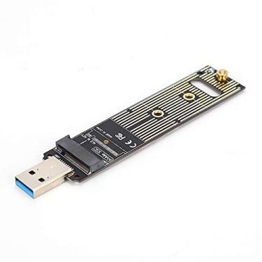 Imagem de Cuifati Placa adaptadora M.2 NVME SSD para USB, placa conversora de disco rígido, adaptador M.2 NVME USB 3.1 M.2 PCIe para leitor conversor de disco rígido