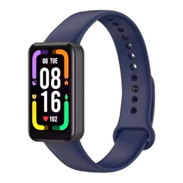 Imagem de Pulseira Silicone Colorida Para Xiaomi Redmi Smart Band Pro DM ACESSÓRIOS (AZUL)