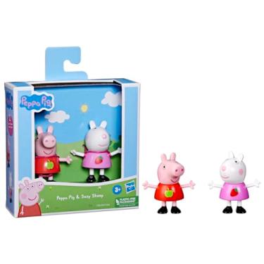 Imagem de Peppa Pig - Os melhores amigos da Peppa Peppa Pig e Susie Ovelha Kit com 2 figuras de 7,5 cm