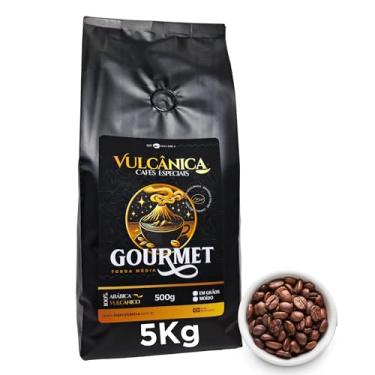Imagem de Café em Grãos 5kg - Gourmet, 100% Arábica, Torra Média - Vulcânica Cafés Especiais