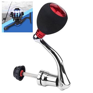 Imagem de Vbestlife Reel Replacement Metal Power Handle Grip Part - Metal Rocker Arm Grip Fishing Spinning Reel Handle Grip