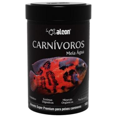 Imagem de Alcon Ração Super Premium Para Peixe Carnívoro Meia Água 140G