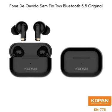 Imagem de Fone De Ouvido Sem Fio Tws Bluetooth 5.3 Original - KDPAN, PRETO