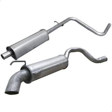 Imagem de Kit Escapamento Abafador + Esportivo Palio 1.0 2005 A 2008 - ScapJá