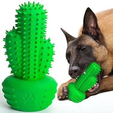 Imagem de Pamlulu Brinquedos Para Mastigar Para Cães Escova De Dentes Para Cães Escova De Limpeza De Dentes Dental Para Cães Médios E Grandes, Cachorrinho Natal, Presentes De Aniversário De Páscoa, Brinquedos E