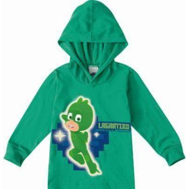 Imagem de Blusa Infantil PJ Masks Lagartixo  Verde - Malwee