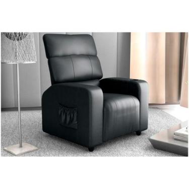 Imagem de Poltrona Reclinável 3 Posições Matrix Pulse, Preto