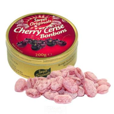 Imagem de Balas Sabor Cereja Cherry Cerise Bonbons Sweet 200g - Sweet Originals