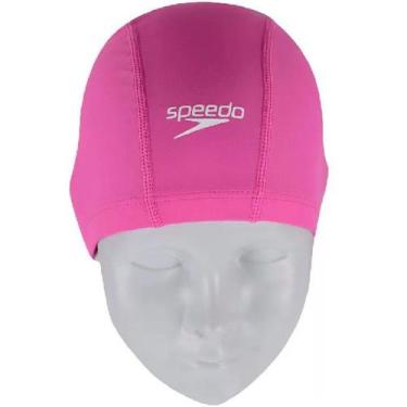 Imagem de Touca de Natação Speedo Xtrafit JR Tecido Infantil 0/10 ANOS, Rosa