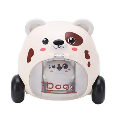 Imagem de Mini carro de inércia, diversão leve, sensação confortável Animais maravilhosos puxando carros para crianças