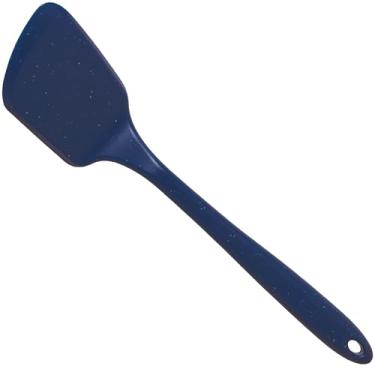 Imagem de GIR: Get It Right Espátula de silicone premium – Espátula antiaderente resistente ao calor para panquecas, ovos, cozinhar, assar e misturar | Ultimate - 33 cm, azul-marinho