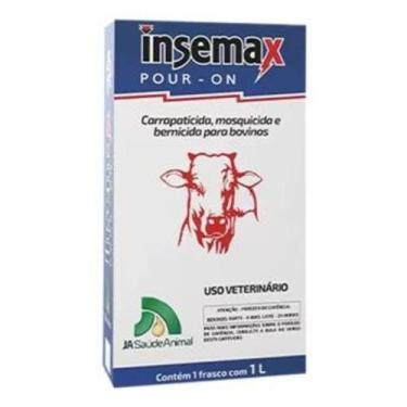Imagem de Carrapaticida para Bovinos Insemax Pour-On - 1 litro - JA Saude Animal