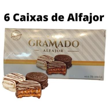 Imagem de 36 Alfajor Gramado Recheio Triplo - 2Kg - Gramado Alfajor
