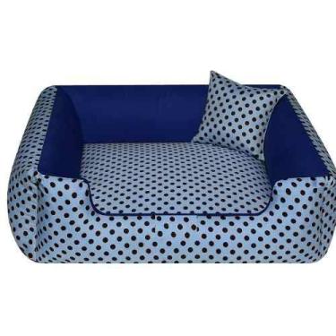 Imagem de Caminha Pet Cachorro gato 60x60 - Lumapet, azul