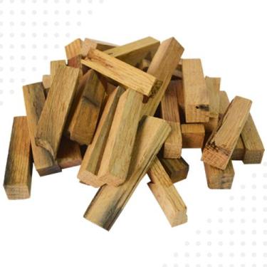 Imagem de 500gr - Chips Carvalho Americano Extraído Barris De Whisky - WOOD E-CO