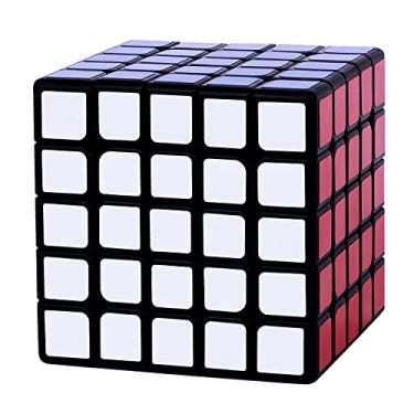 Imagem de IRRDFO Cubo de velocidade 5x5, cubo 5x5 preto