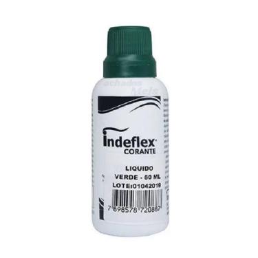 Imagem de Bisnaga de Tinta Corante Indeflex Várias Cores 50 ML Parede, Verde