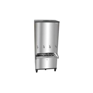 Imagem de Bebedouro Industrial de Coluna Frisbel 200 Litros Inox - 220V