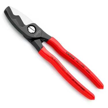Imagem de Tesoura Corta Cabos Elétricos 200mm Knipex 95 11 200