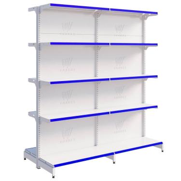 Imagem de Gôndola Centro 1 Inicial E 1 Continuação 1,70 m 40KG FIT Expositor de Supermercado Amapá