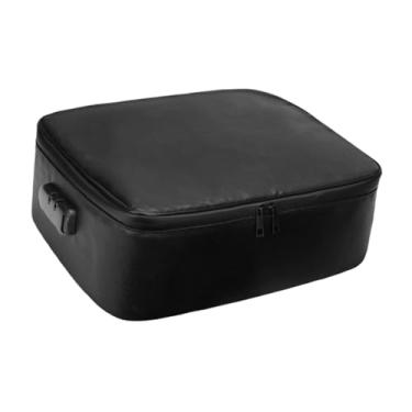 Imagem de Colaxi Bolsa para documentos à prova de fogo Bolsa para armazenamento de arquivos Estojo para cartões multicamadas Armazenamento de documentos para