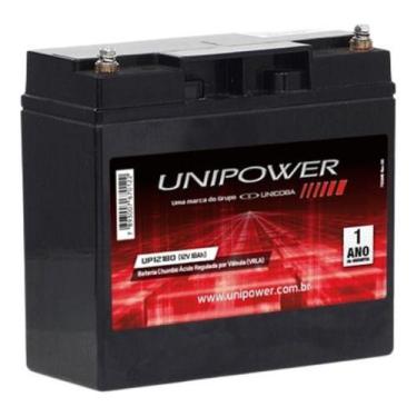Imagem de Bateria Unipower Estacionária 12v 18ah Vrla No-break