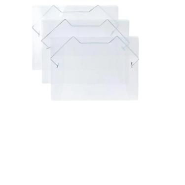 Imagem de Mini Pasta Aba Elástico Acp 1020 Cristal C/10