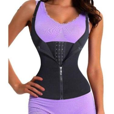 Imagem de Cinta Modeladora Feminina Ajustável Colete C/ Alça Corselet - OEM, P, 