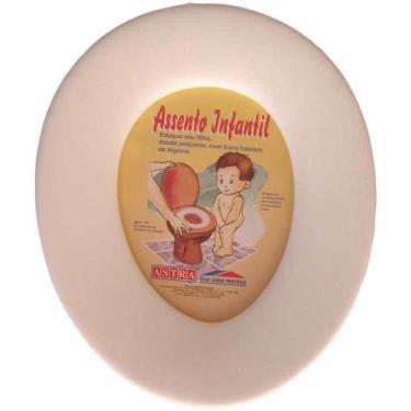 Imagem de Assento Sanitário Branco Infantil Astra