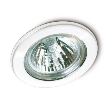 Imagem de spot fixo branco para lampada dicroica 50mm de diametro - startec