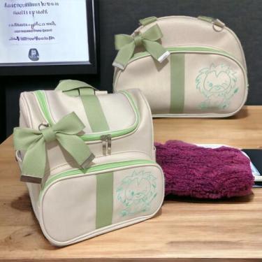 Imagem de Bolsa Maternidade Kit Merlim 2 Peças Mochila 2 Em 1 Conjunto Mamãe e B