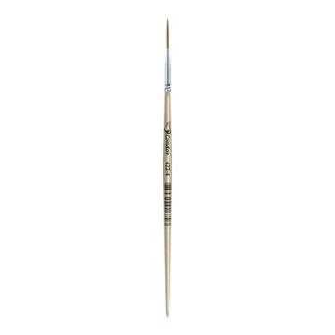 Imagem de Pincel Redondo Liner Sintético Konex Ocre Cabo Curto 422 Condor, N°4 4