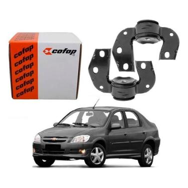 Imagem de Par Suporte Barra Morcego Prisma 1.0 1.4 2011 A 2012 - Cofap