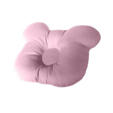 Imagem de Travesseiro Para Bebê Com Cabeça Amassada - HAPPY LINE, Rosa