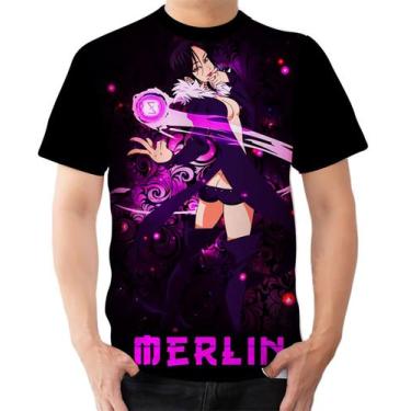 Imagem de Camiseta Camisa Ads  Nanatsu no Taizai Sete Pecados Merlin Gula 3 - Fa