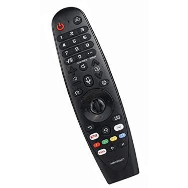 Imagem de ezControl Controle Remoto TV LG Compatível com Netflix/Prime Video/Filmes, Teclas de Atalho, Substitui AN-MR20GA/AN-MR600G/AN-MR650G/AN-MR650A/AN-MR600/AN-MR650B/AN-MR19BA/AN-MR18BA
