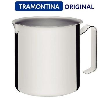 Imagem de Fervedor - Leiteira - Fogão INDUÇÃO - Tramontina - Aço Inox - 12 cm 1,