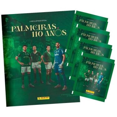 Imagem de Álbum Palmeiras 110 Anos 2024 Capa Mole + 60 Figurinhas - Panini
