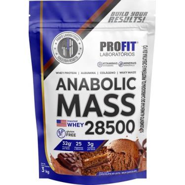 Imagem de Hipercalórico Anabolic Mass 28500 3kg - Profit Labs - Profit Laborator