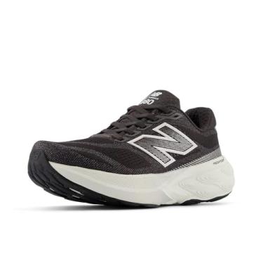 Imagem de New Balance Fresh Foam X 880 V15 Tênis de corrida feminino, Cimento preto/sal marinho/prata metálico, 7 X-Wide