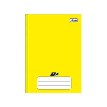 Imagem de Caderno 1/4 Tilibra Brochura 48 Folhas D+,  Amarelo