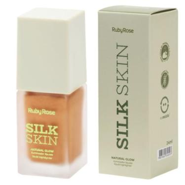 Imagem de Iluminador Líquido Silk Skin Glow Ruby Rose HBF1601