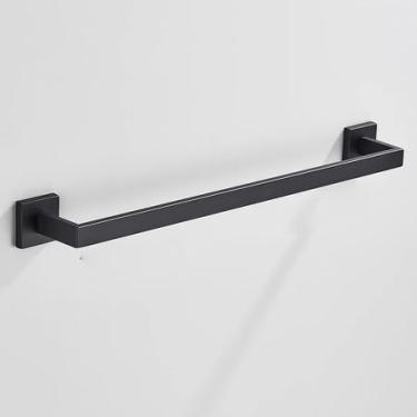 Imagem de TINICO Kit Acessórios Banheiro,Toalheiro De Parede Banheiro 60cm,Aço Inox 304 Toalhas Rosto Cabide, Preto