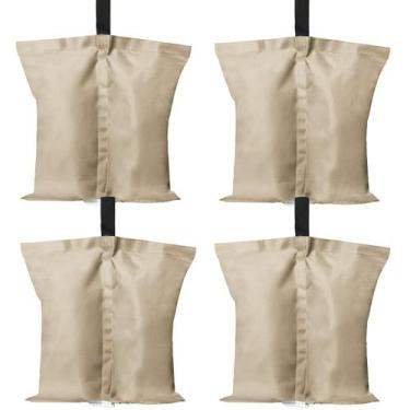 Imagem de Sacos de areia Canopy Weights ABCCANOPY Tent 50 kg, pacote com 4 unida