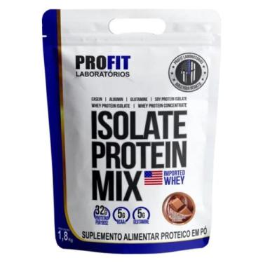 Imagem de Whey Isolate Protein Mix Refil 1,8kg - Profit Varios Sabores - Profit 